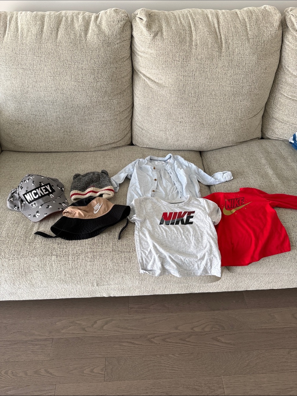 Kids Miscellaneous - T-Shirt and Long Sleeve Top Set and Hats/Cap